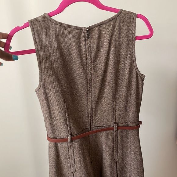 Ann Taylor Loft brown tweed dress - Picture 5 of 5